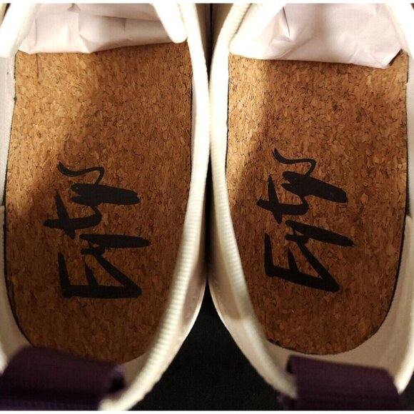 Eytys Mother of Galosch Low Top Suede Sneaker 38 7.5 Natural Shoes - Picture 11 of 14